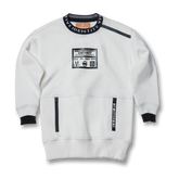 094 | Slogan Print Jersey Sweatshirt